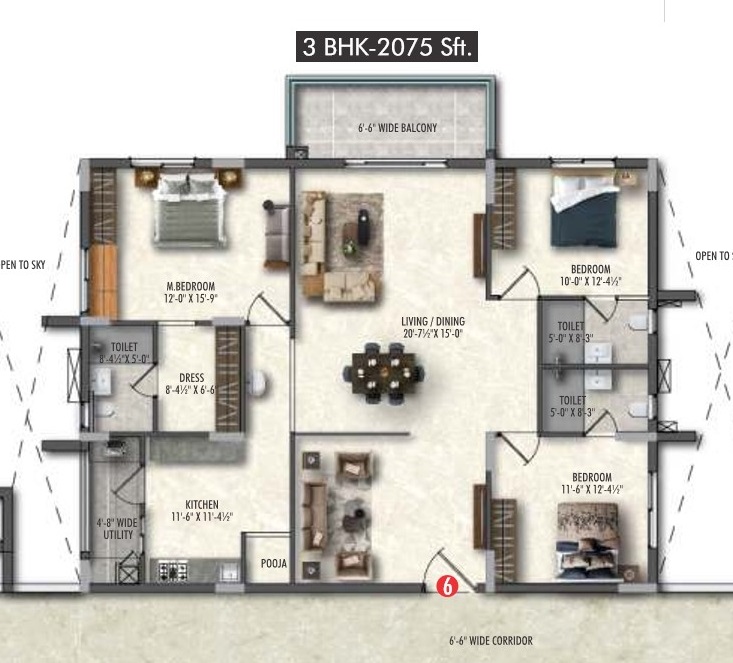 Greenspace Celestial Phoenix Greens School Road, Hyderabad